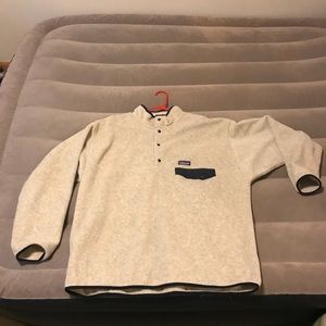 Patagonia cream synchilla 2XL